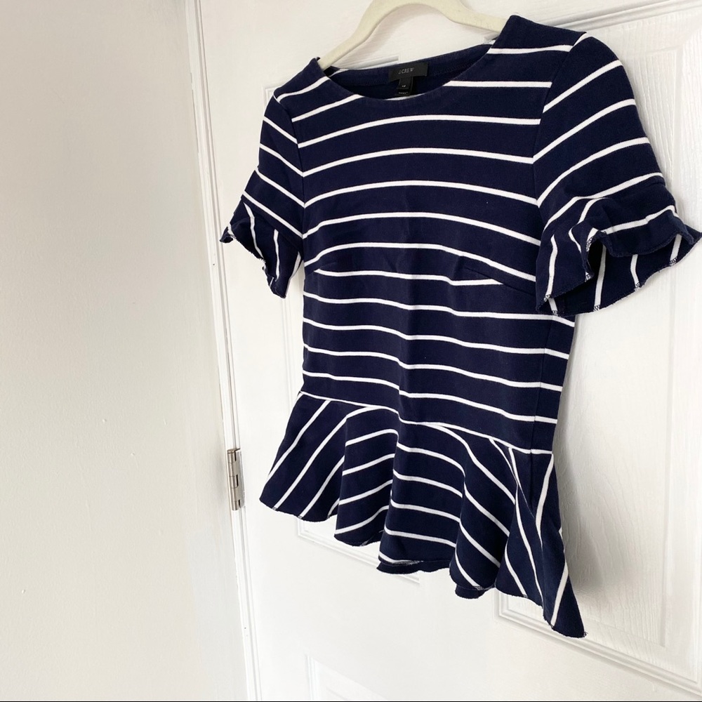 J. Crew Peplum Top
